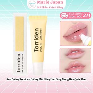 Son Dưỡng Torriden Dưỡng Môi Hồng Hào Căng Mọng Solid In Lip Essence Hàn Quốc 11ml
