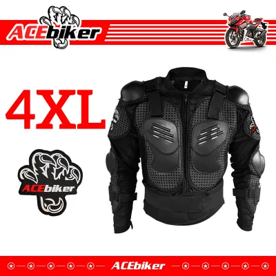Racing Motorcycle Gear Jacket Coat Body Armor Protector ACE biker
