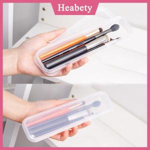 Heabety Trang Điểm Bàn Chải Tổ Chức Trong Suốt Với Bìa Lông Mày Bút Chì Hộp Xách Tay Phụ Nữ Mỹ Phẩm Lưu Trữ Organizer Trang Điểm Công Cụ