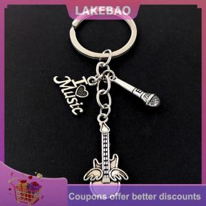 【LAKEBAO】 Trống pop âm nhạc những người yêu thích Rock Ba lô Mặt dây chuyền ban nhạc Kit trống Keychain Ba lô Keychain