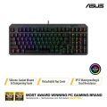 Keyboard Gaming ASUS TUF K3 GEN II with Compact 97-key Layout, Optical-Mechanical RGB Switches. 