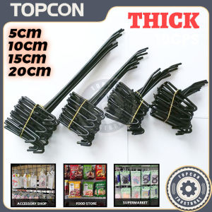 10pcs thick black mesh hooks / wire mesh hooks for hanging display screen hooks stainless heavy duty(5cm 10cm 15cm 20cm)