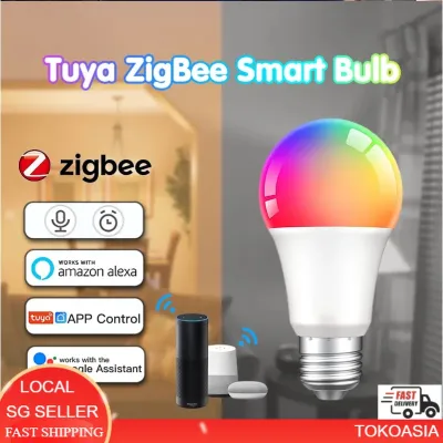 (ZigBee)(MOES/TUYA) 9W SMART E27 Dimmable LED - 806Lm Light Bulb Energy Efficient RGB White Color Lamp