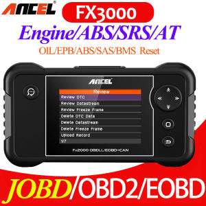 Ancel FX2000 OBD2 Scanner JOBD Scan ABS SRS Transmission Automotive Auto Diagnostic Tool  ODB 2 Check Engine Clean Code Reader For All Universal  Gasoline/Diesel Cars vs Launch CRP123E