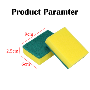 2-in-1 Dishwashing Sponge Cleaning Scrub Kitchen Dish