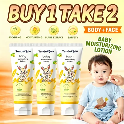 BUY 1 TAKE 2 Tenderoo Baby Moisturizing Lotion Avocado Plant Extract Gentle Safe Soothing 200Ml – Gentle Moisture & Soothing Care 200ml