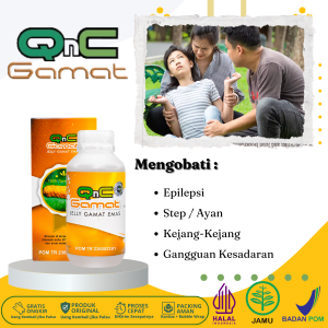 Obat Epilepsi Ayan Kejang - Obat Step / Ayang - Obat Sering Kejang-Kejang Obat Tidak Sadar Mendadak - Obat Gangguan Kesadaran Dengan QnC Jelly Gamat