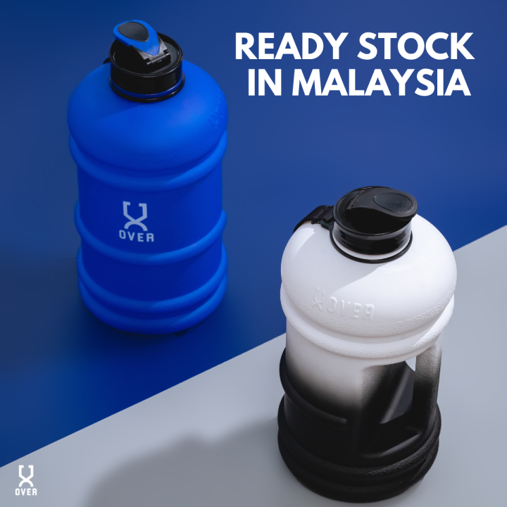 2.2L Big Water Bottle Oversized Water Bottle Gym Water bottle OVER Bottle Big bottle Best Quality PP Material BPA Free Water bottle Ready Stocks In Malaysia 2 Litre Bottle OVER Malaysia
