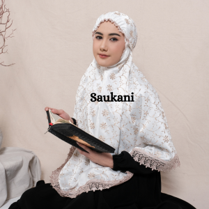 Jilbab Bergo Hijab Umroh Instan Paris Sutra Renda Allsize