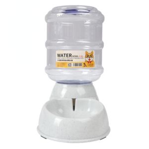 3.8L Pet Automatic Feeder Large Capacity Dog Cat Food Dispenser Water Bowl Anti Spill Design Bekas Makanan Air