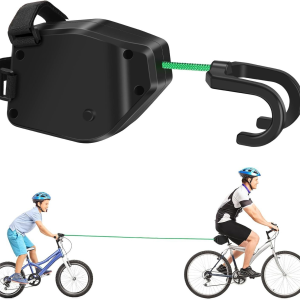 เชือกลากจักรยาน เปลือกเหล็กสีดํา อัตโนมัติเต็มรูปแบบ ใช้งานง่าย การควบคุมความเร็ว ทนทานและทนต่อการสึกหรอ