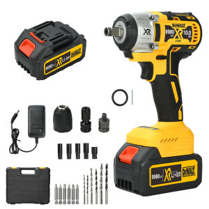 DeWalt Impact Wrench Heavy Duty Cordless Brushless Motor Screw Removal Tools 1000NM