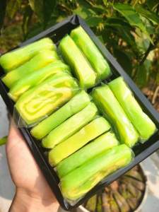 Bánh dẻo hoa bưởi  hộp 500g (14-15 bánh) Đặc sản Miền Tây (Ăn vặt thuần chay)