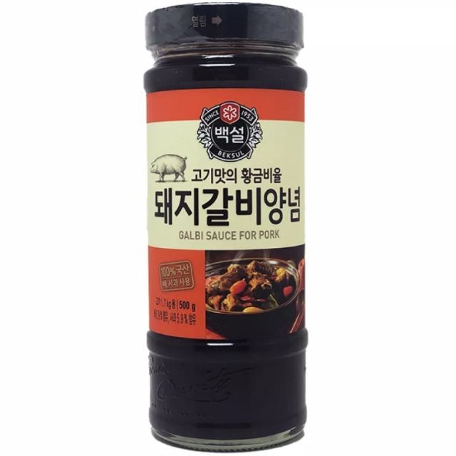 Cj Beksul Korean Galbi Sauce For Pork 500g Lazada Ph