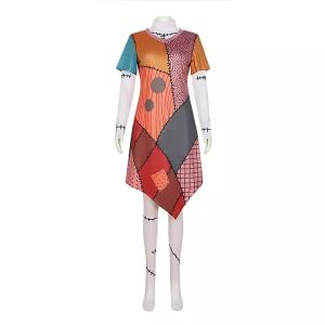 The Nightmare Before Christmas cos Clothing Sally Skellington Halloween costume cosplay Anime performance costume