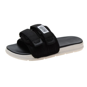 Thick-Soled WomenS Summer Outdoor Slippers New Non-Slip Flip-Flops CoupleS Beach Shoes Fashionable Platform Soles With Velcro
