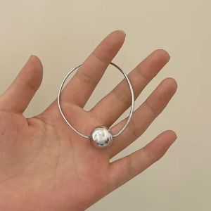 6pcs Super Shiny Silver Ball Rubber Band for Women Hair-Binding High Elastic Durable Headband New Korean Style Tie Horsetail Headwear