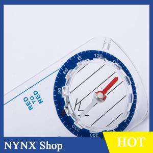 [NYNX] 1pc Outdoor Professional Thumb Compass Elite Competition Orienteering Compass Portable Compass Map Scale Compass