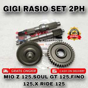 GIGI RASIO YAMAHA 2PH BUAT MOTOR MIO Z 125 SOUL GT 125 FINO 125 X RIDE 125 ASLI YAMAHA YGP