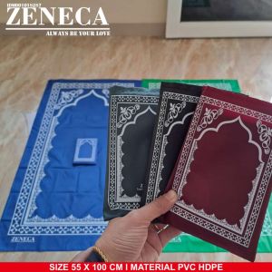 Sajadah Traveling Prayer Bahan Pvc 55 x 100 Print Anti Air