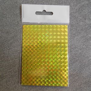 MUQZI 7.310CM Flash Tape Adhesive Film Artificial Baits Metal Hard Baits Fly Tying Materail Fishing Lure Tape Lure Making Tape Fishing Lure Stickers Fishing Baits Sticker