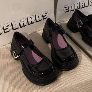 Mary Jane รองเท้าหนัง สไตล์ ผู้หญิง สไตล์เกาหลีอินเทรนด์ ประณีต คุณประทับสู่ผลิตภัณฑ์ที่มีความสะดวกสบาย