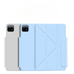 Foldable Strong Magnetic Case for Xiaomi Pad 6S Pro 12.4 inch with Auto Sleep Wake Up Stand Casing Cover