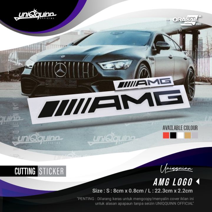 Uq Sticker UQ Stiker AMG | Sticker AMG | Sticker Mobil | Lazada Indonesia