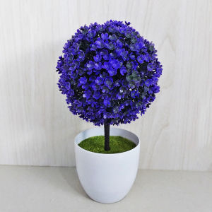PBP03 / Bunga Plastik Pot Tanaman Hias Pajangan Dekorasi Pohon Bonsai / COD