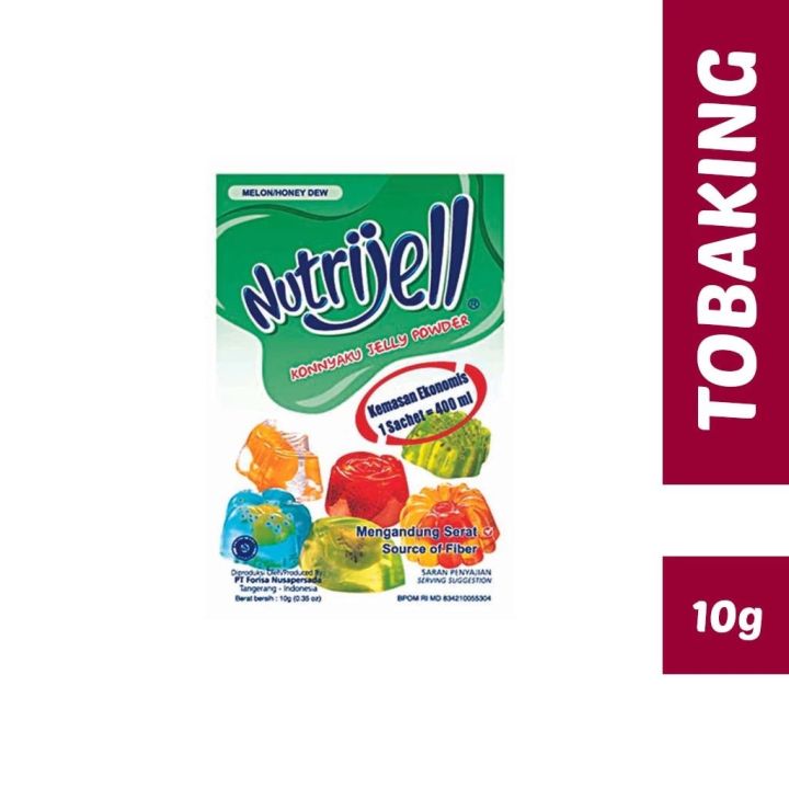 Snack Rasa Melon Nutrijell Rasa Melon 10 gr 1 Dus x 12 Box / Jelly Rasa Buah | Lazada ...