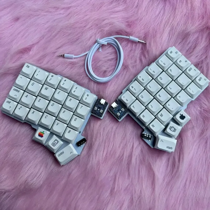 Silakka54 Split Keyboard Custom QMK/VIAL Wired Single-mode