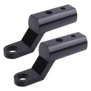 2Pcs Motorbike Extension Bracket Rearview Mirror Multi-function Aluminium Alloy Holder Spotlight Fixer Motorcycle Accessories