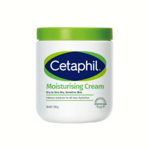 Cetaphil Gentle Skin Cleanser Face & Body for All Skin Types 500ml & Moisturising Cream 550g Face & Body Moisturizer
