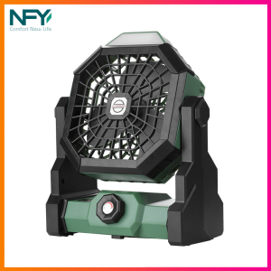 NEW Outdoor Fan Usb Charging Electric Fan Portable Quiet Camping Fan With Hook Led Lighting Large Capacity