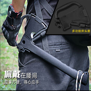 Doti ขวานเดินป่า อเนกประสงค์ พร้อม มีด ค้อน เครื่องมือตั้งแคมป์ ด้วยความงาม ความคุ้มคลุม และความงามใหญ่