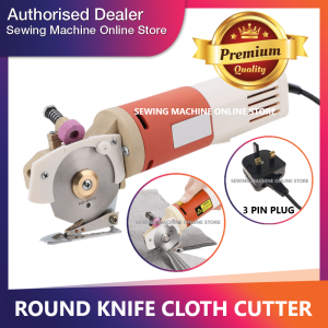 🔥READY STOCK🔥 Mesin Potong Kain / Round Knife Cloth Cutter Machine ( 65MM )