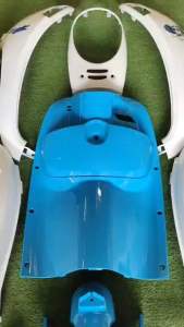 ชุดสีฟ้าขาวดำ 2012-2016 ชุดสี/เฟรมสกุ้ปปี้ iตัวใหม่ 16ชิ้น ที่ดำ บริการแถมฟรีน๊อตพอช