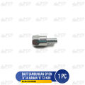 Baut Sambungan Spion Atas 14 KANAN - Bawah 12 KIRI - Baud Peninggi Adaptor Spion Honda Ke Motor. 