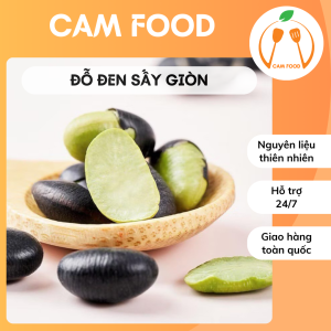 Đậu Đen Sấy Giòn Không Đường Đậu Đen Xanh Lòng Rang Muối Hạt To Giòn Rụm Dễ Ăn