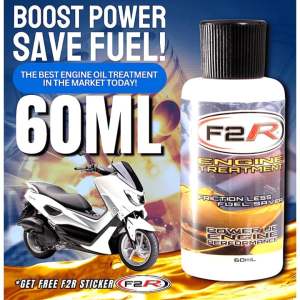 F2R ENGINE TREATMENT RACING OIL ADDITIVE 60ML/250ML/1LITER