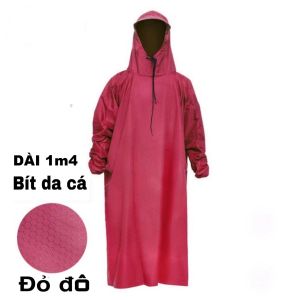 Áo mưa vải dù BÍT TOÀN THÂN chống thấm tốt không che tầm nhìn Áo mưa chống thấm áo đi mưa