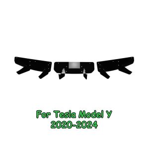 Rear Bumper Lip Diffuser Spoiler Splitter Protector Car Styling For Tesla Model Y 2020-2024 Auto Accessories Decoration Parts