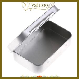 [Valitoo] กล่องเก็บของแบบพับได้ทำจากโลหะขนาด95x60x20มม. สำหรับจัดกุญแจใส่เหรียญลูกกวาด