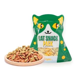 Yaho Cat Snack Pack 80g Nutrition Cat Biscuits Cookies Catnip Biscuits for Cat Treats Kitten Teeth Cleaning Cat Snack Treats