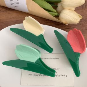 DuoShang Kẹp Tóc Hoa Tulip Ghép Ngọt Ngào Kẹp Tóc Càng Cua Acetate Thân Thiện Với Môi Trường Kẹp Tóc Cua Dòng Hoa Cho Phụ Nữ Phụ Kiện Tóc 2026