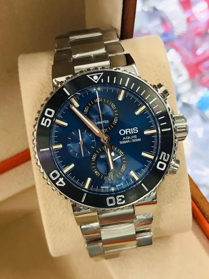 Oris on sale aquis chronograph