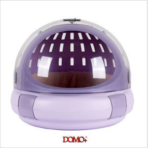 Pet Carrier Portable Cage For Cat and Small Dog Capsule Space Soft Bed Case Outdoor Carry Travel Box [43x43x36cm]