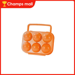 1Pcs 6/12 Grid Plastic Egg Tray Durable Organizer Case Outdoor Picnic Egg Storage Box For Outdoor