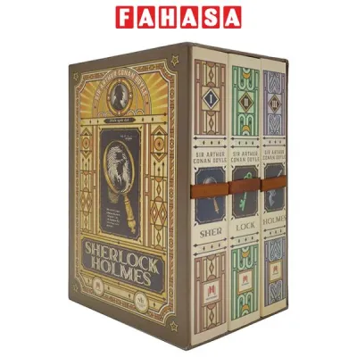 Fahasa - Boxset Sherlock Holmes (Bộ 3 Cuốn) (Tái Bản 2023)