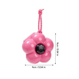 Multi-grid Portable Medicine Case / Lightweight Flower Shaped Pill Organizer / Waterproof Travel Storage Box / Dual-use Container for Medication and Jewelry